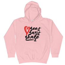 Load image into Gallery viewer, Love. See it. Say it. Share it. - Kid's Hoodie