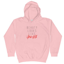 Load image into Gallery viewer, Beauty Looks Like You + Me - Kid's Hoodie