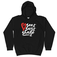 Load image into Gallery viewer, Love. See it. Say it. Share it. - Kid's Hoodie