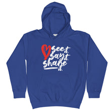 Load image into Gallery viewer, Love. See it. Say it. Share it. - Kid's Hoodie