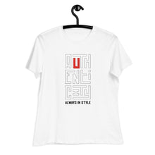 Load image into Gallery viewer, Authenticity Always in Style - Women's Relaxed Tee