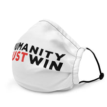 Load image into Gallery viewer, #HumanityMustWin - Adult's Face Mask