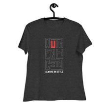 Load image into Gallery viewer, Authenticity Always in Style - Women's Relaxed Tee