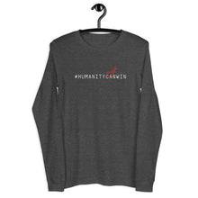 Load image into Gallery viewer, #HumanityMustWin - Men's Long Sleeve Tee