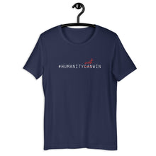 Load image into Gallery viewer, #HumanityMustWin - Men's Short-Sleeve Tee