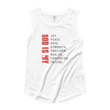 Load image into Gallery viewer, God is My - Women's Cap Sleeve Tee