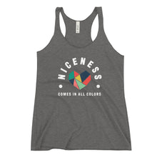Load image into Gallery viewer, Niceness Comes in All Colors - Women's Racerback Tank