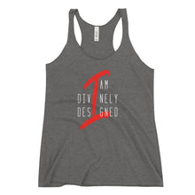 Load image into Gallery viewer, I am Divinely Designed - Women's Racerback Tank