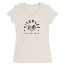 Load image into Gallery viewer, Niceness Comes in All Colors - Women's Short Sleeve Tee