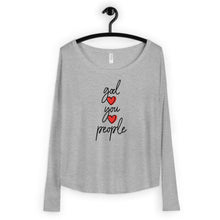Load image into Gallery viewer, God You People - Women&#39;s Long Sleeve Tee