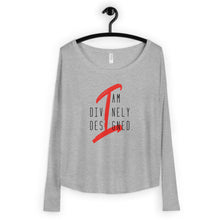 Load image into Gallery viewer, I am Divinely Designed - Women&#39;s Long Sleeve Tee