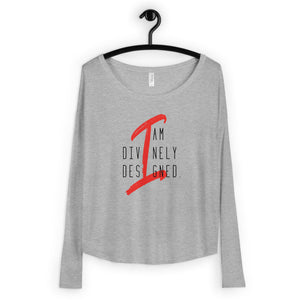 I am Divinely Designed - Women's Long Sleeve Tee