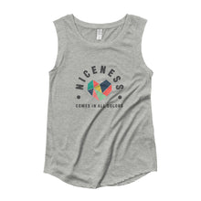 Load image into Gallery viewer, Niceness Comes in All Colors - Women’s Cap Sleeve Tee