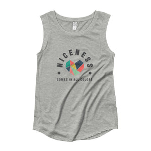 Niceness Comes in All Colors - Women’s Cap Sleeve Tee