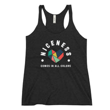 Load image into Gallery viewer, Niceness Comes in All Colors - Women&#39;s Racerback Tank