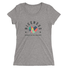 Load image into Gallery viewer, Niceness Comes in All Colors - Women&#39;s Short Sleeve Tee
