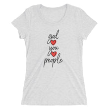 Load image into Gallery viewer, God You People - Women&#39;s Short Sleeve Tee