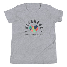 Load image into Gallery viewer, Niceness Comes in All Colors - Kid&#39;s Short Sleeve Tee